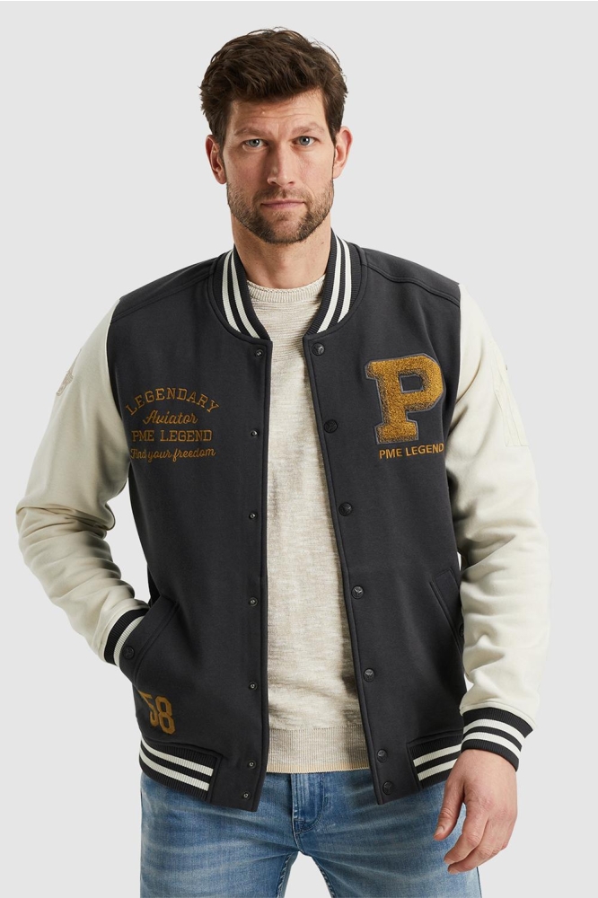 VARSITY SWEAT JACKET PSW2402423 9114