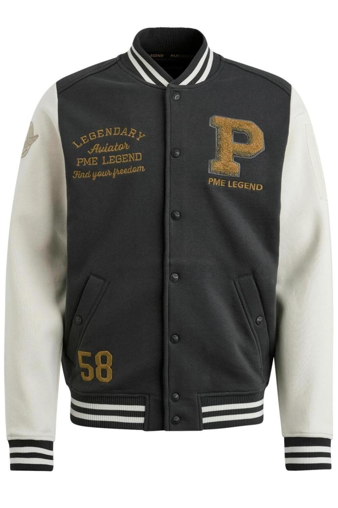 VARSITY SWEAT JACKET PSW2402423 9114