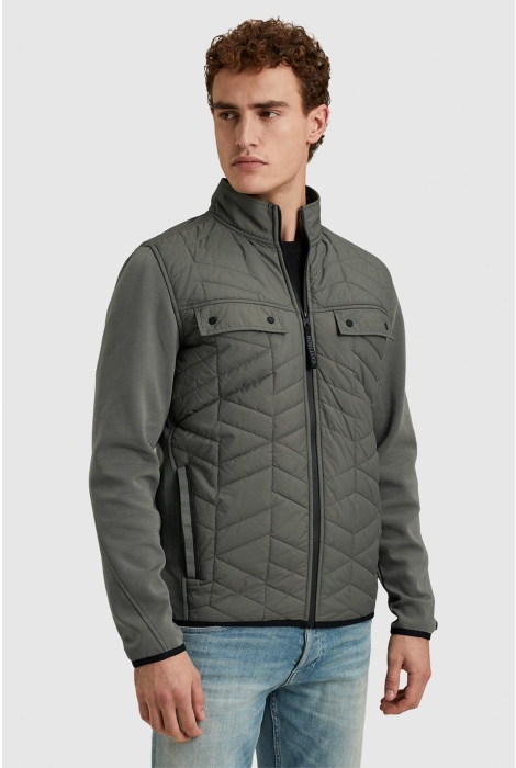 Cast Iron bomber jacket interlock