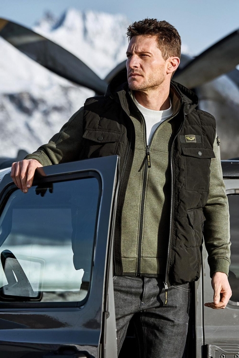 PME legend groene heren vest | Sfeerbeeld, In situatie
