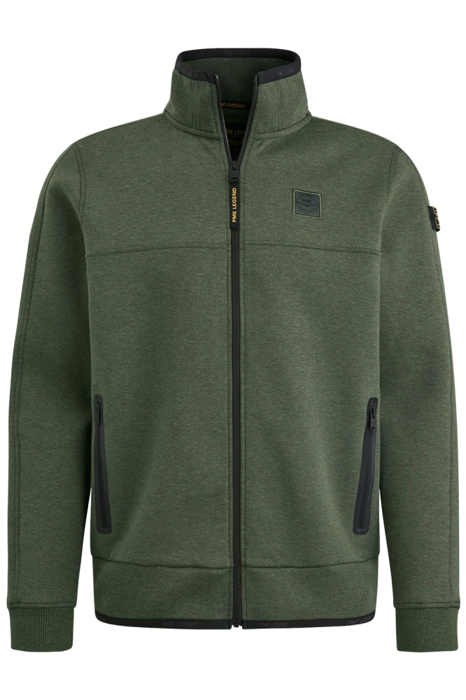 PME legend groene heren vest | Vooraanzicht