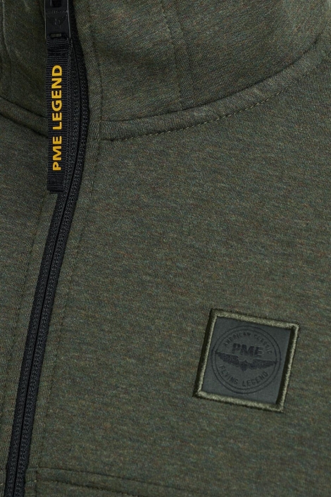 PME legend groene heren vest | Vooraanzicht