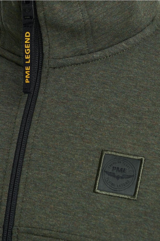 PME legend groene heren vest | Vooraanzicht