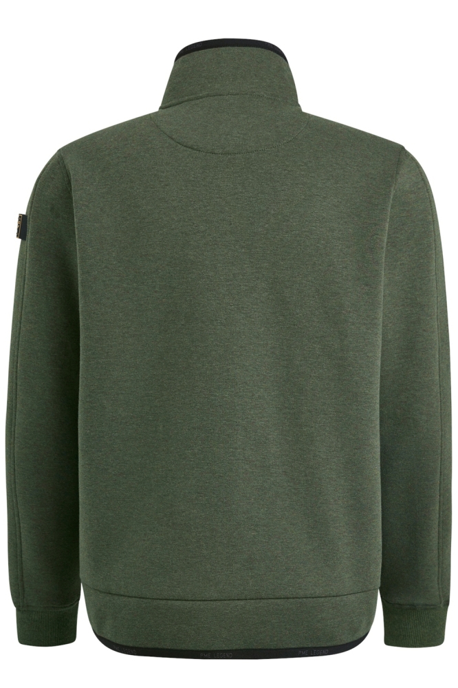PME legend groene heren vest | Achteraanzicht