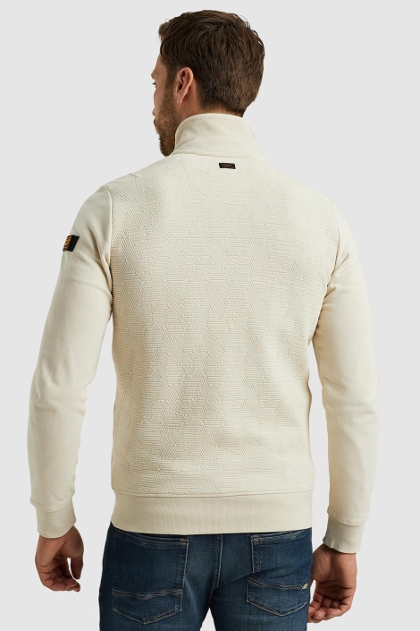PME legend beige heren vest | Model achteraanzicht