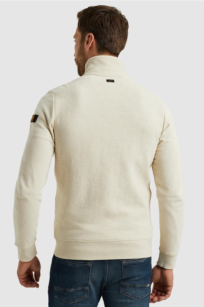 PME legend beige heren vest | Model achteraanzicht