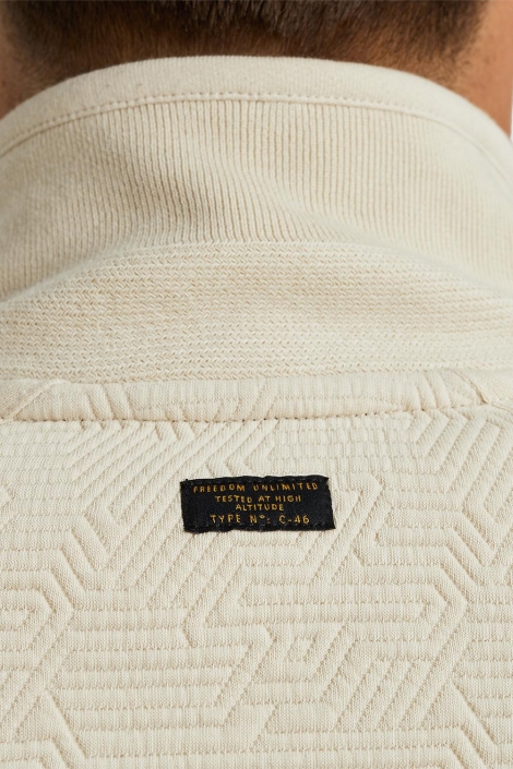 PME legend zip jacket jacquard interlock swea