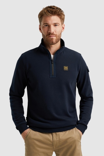 PME legend Trui HALF ZIP SWEATER PSW2408423 5281
