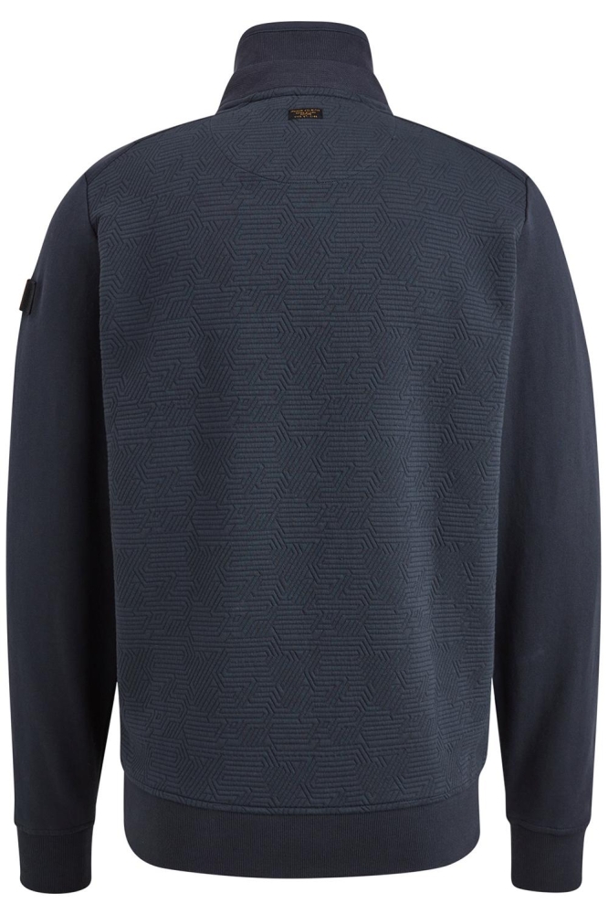 PME legend blauwe heren vest | Achteraanzicht