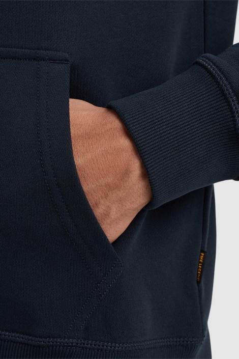 PME legend blauwe heren sweater | Close up