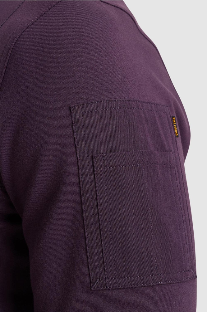 PME legend paarse heren t-shirt | Close up