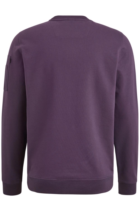 PME legend paarse heren t-shirt | Achteraanzicht
