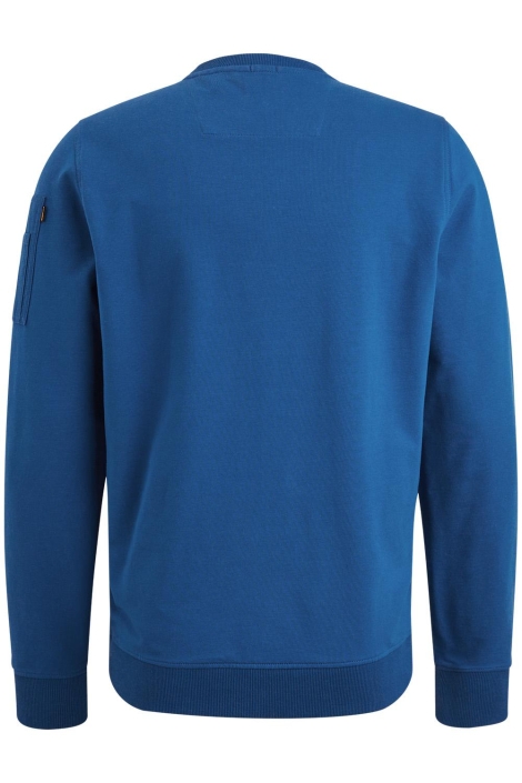 PME legend blauwe heren t-shirt | Achteraanzicht