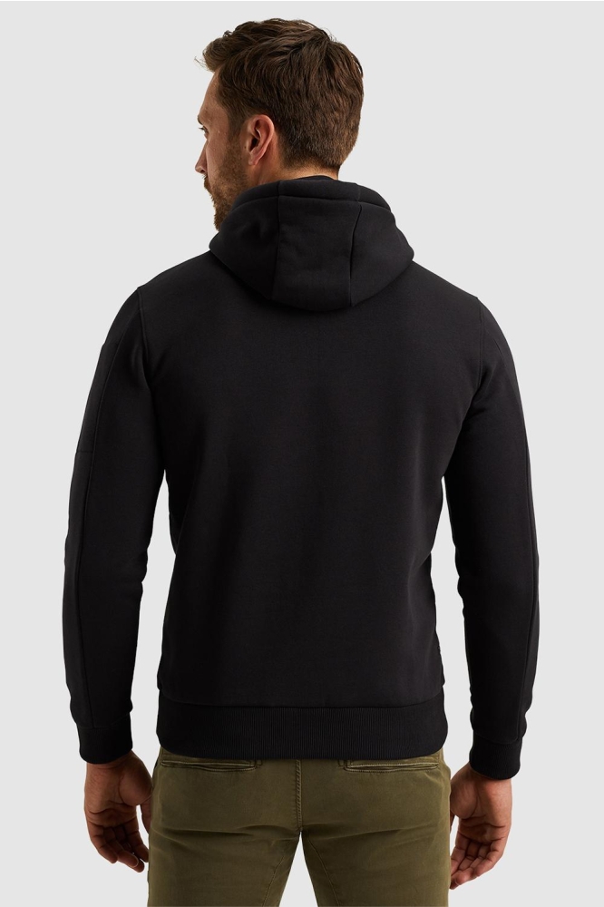 PME legend grijze heren sweater | Model achteraanzicht