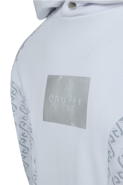 Cruyff witte heren sweater | Close up