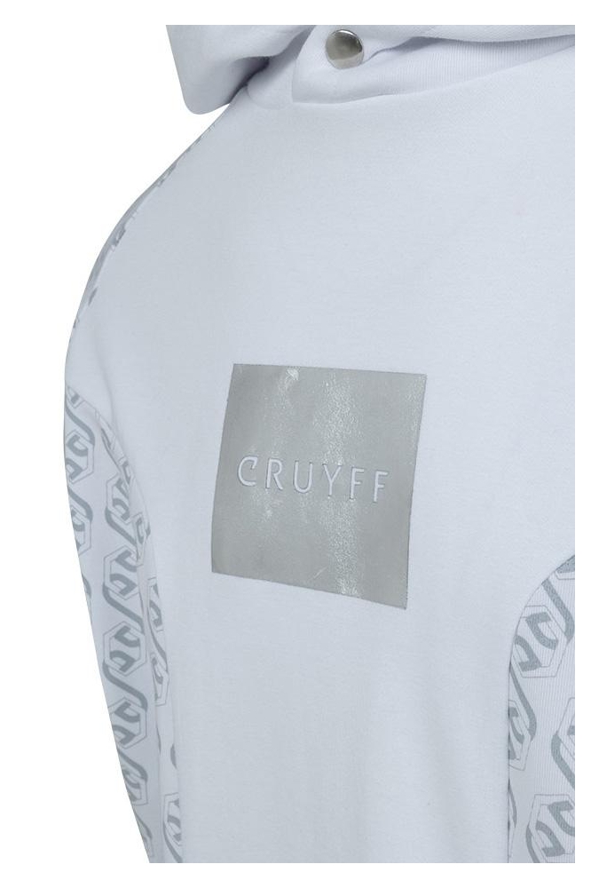 Cruyff witte heren sweater | Close up