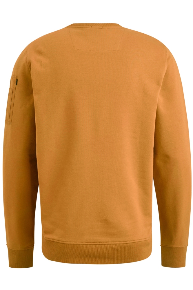 PME legend bruine heren t-shirt | Achteraanzicht