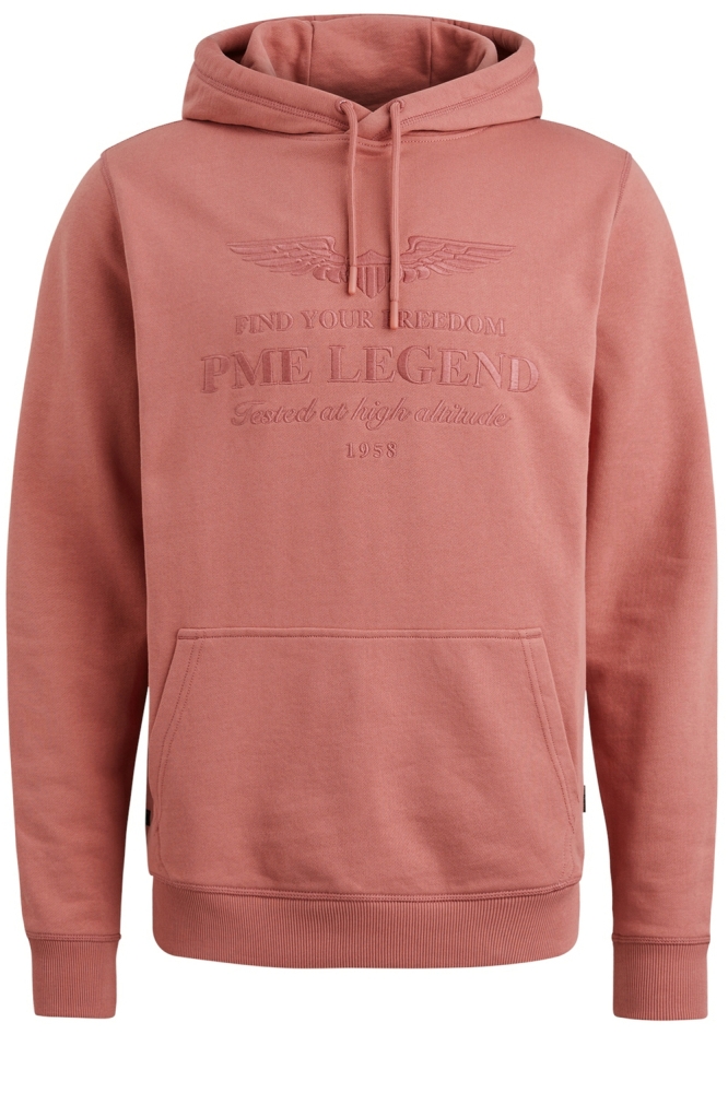 PME legend roze heren sweater | Vooraanzicht
