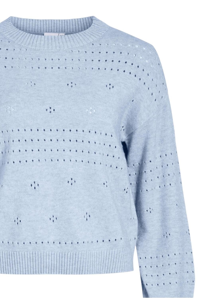 Vila blauwe dames trui | Unique Selling Point