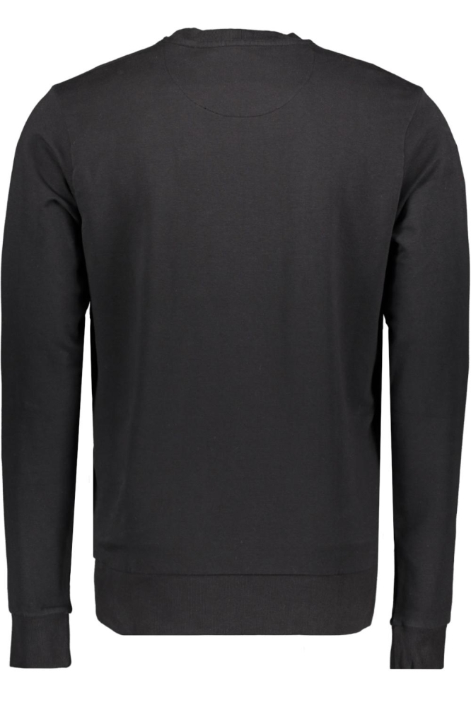 Petrol Industries zwarte heren sweater | Achteraanzicht