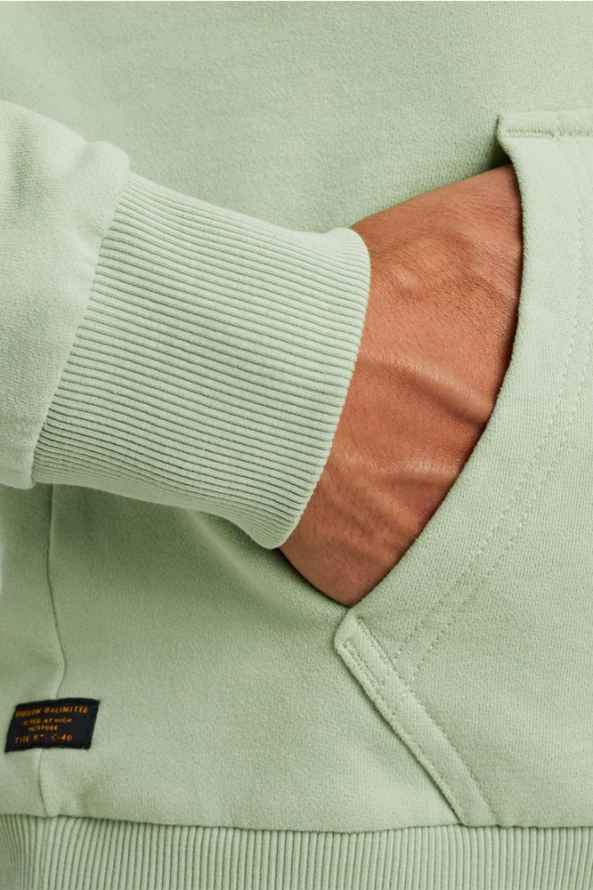 PME legend groene heren sweater | Close up