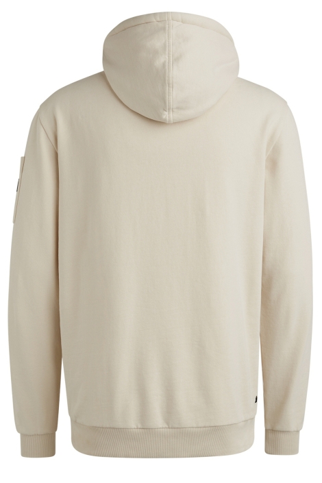 PME legend ecru heren sweater | Achteraanzicht