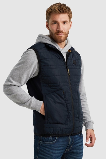 PME legend BODYWARMER VAN MATERIAALMIX PBW2411486 5281