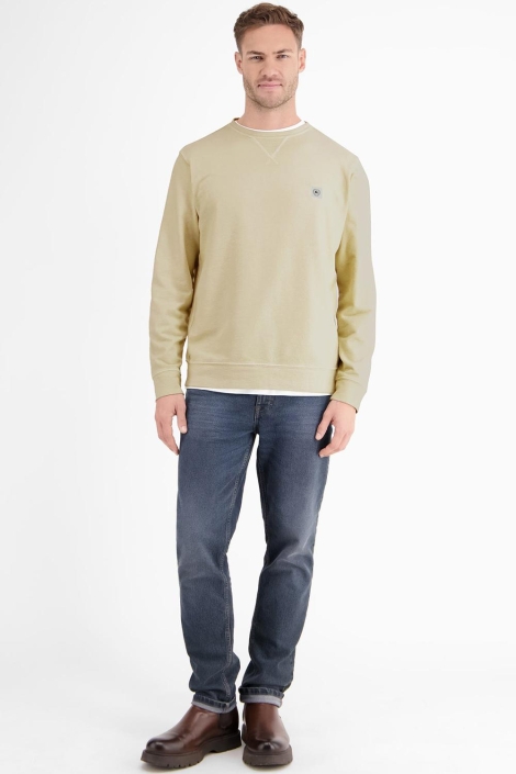 Lerros beige heren trui | Model