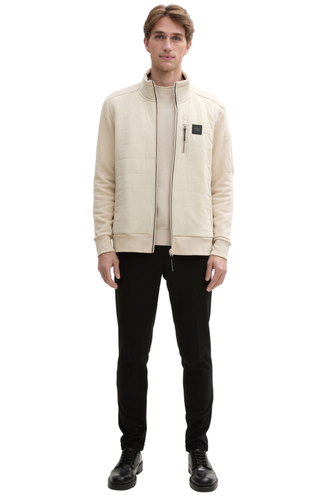 Tom Tailor beige heren vest | Model
