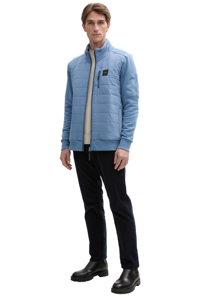 Tom Tailor blauwe heren vest | Model