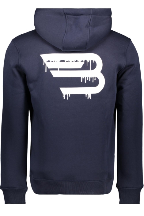 Ballin blauwe heren sweater | Achteraanzicht