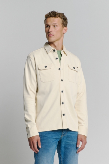 NO-EXCESS Overhemd BUTTON UP OVERSHIRT 27580103 017 CHALK