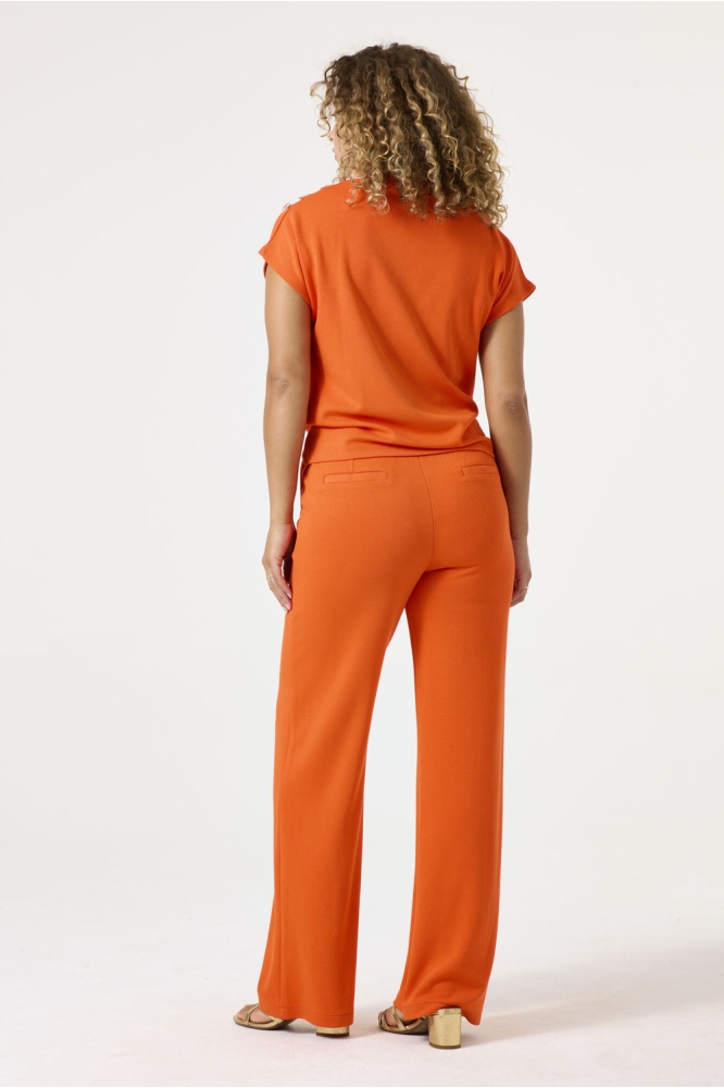 SWEATER C50260 1345 tangerine red