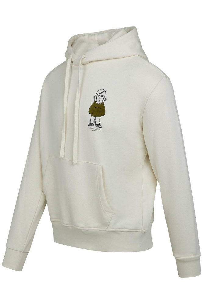 Cruyff beige heren sweater | Zijaanzicht