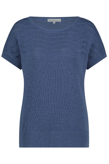Red Button T-shirt JERRY TOP SRB4483 35 NAVY