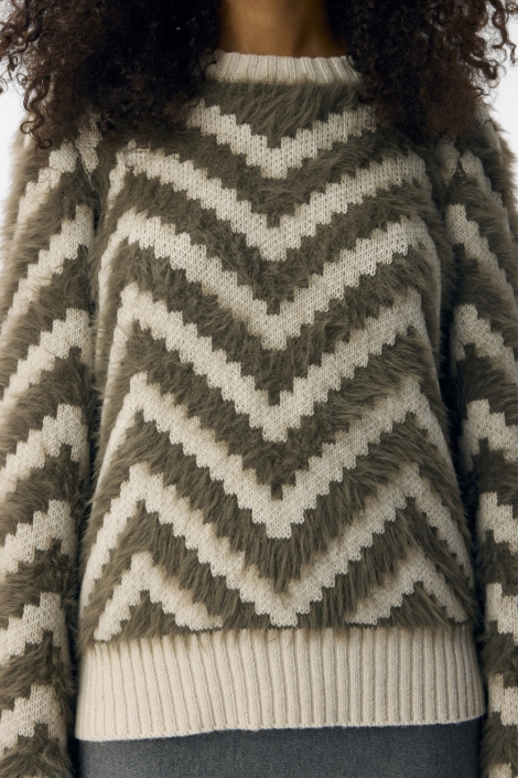 Object zand dames trui | Kleurstaal