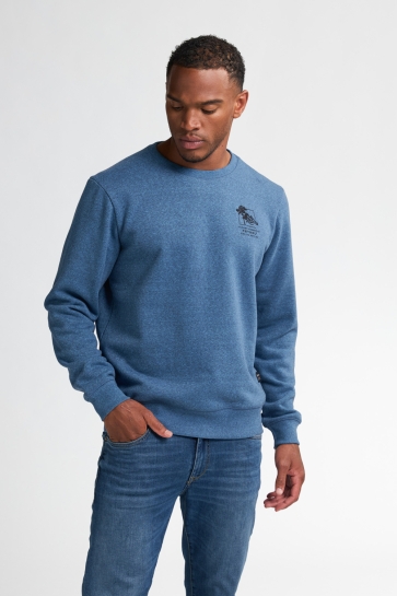 Petrol Industries Trui CASUAL SWEATER TELLURIDE M 3050 SWR309 5190 Indie Blue