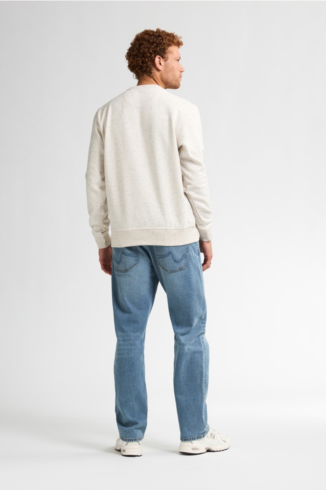 Petrol Industries grijze heren sweater | Model