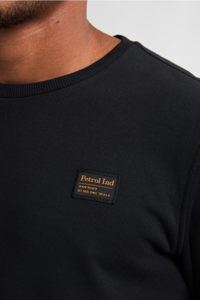 Petrol Industries blauwe heren sweater | 