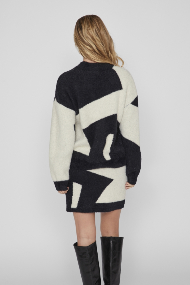 Vila zwarte dames trui | Model