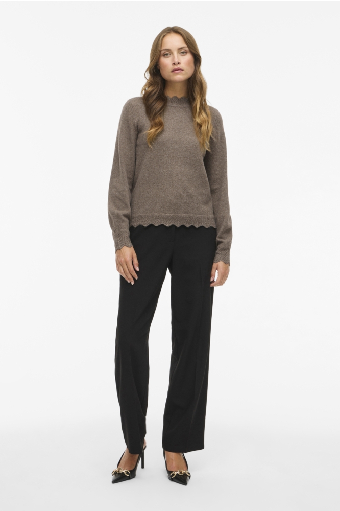 Vila camel dames trui | Model