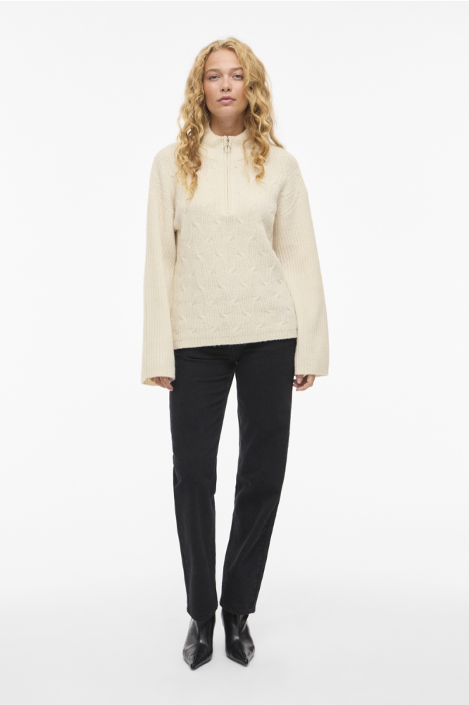 Vila beige dames trui | Model