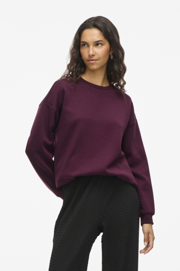Vila Trui VISANDY L/S SWEAT TOP - NOOS 14103140 Fig