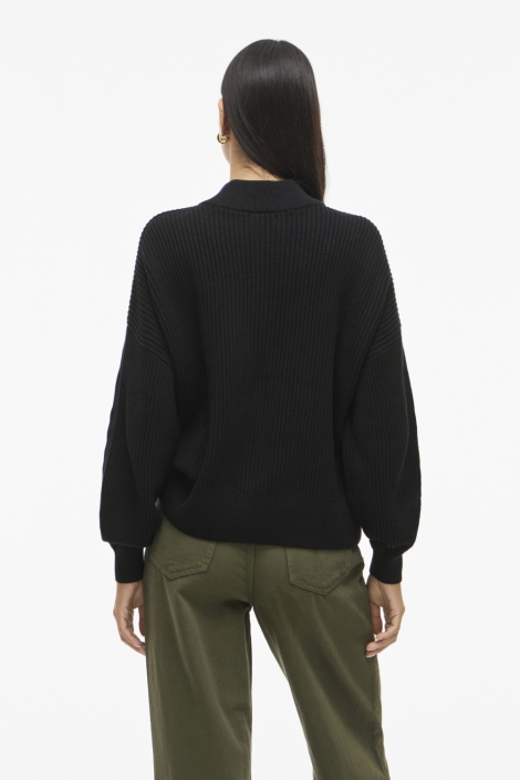 Vila zwarte dames trui |