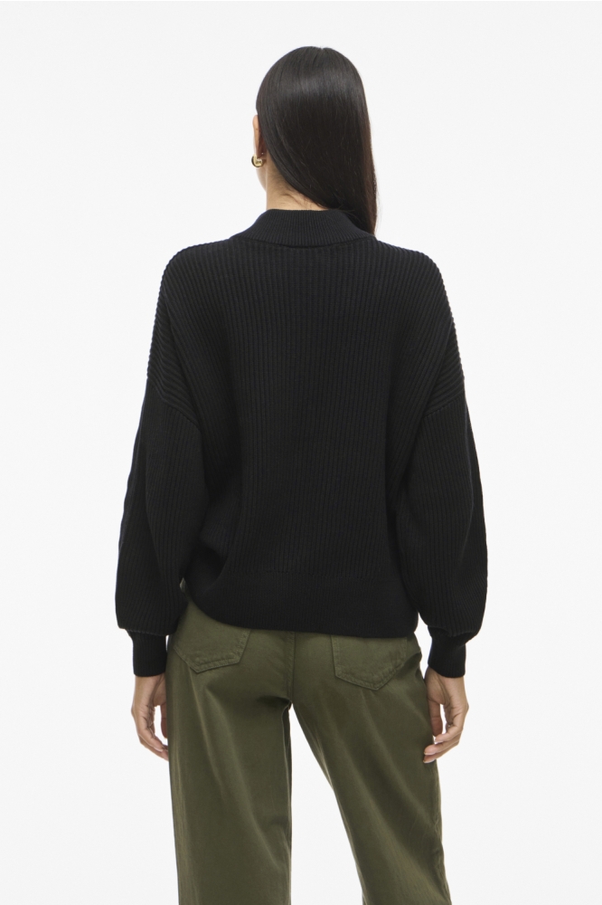 Vila zwarte dames trui |