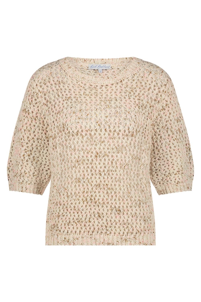 Red Button beige dames trui | Vooraanzicht