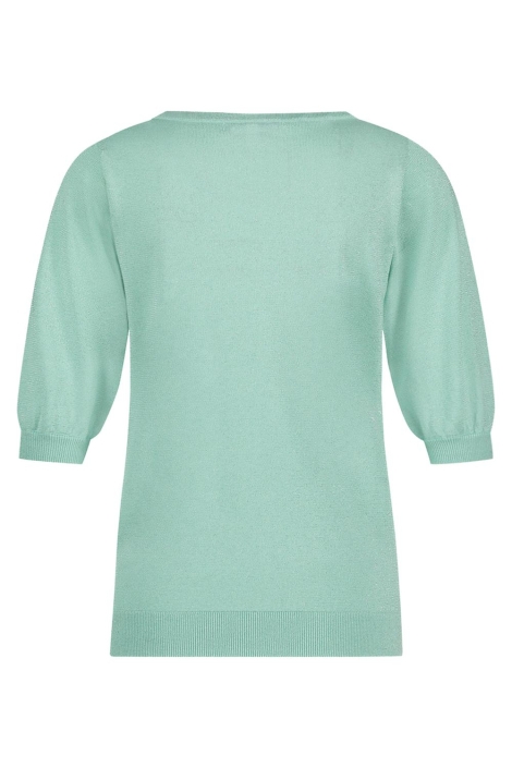Red Button groene dames t-shirt | Achteraanzicht