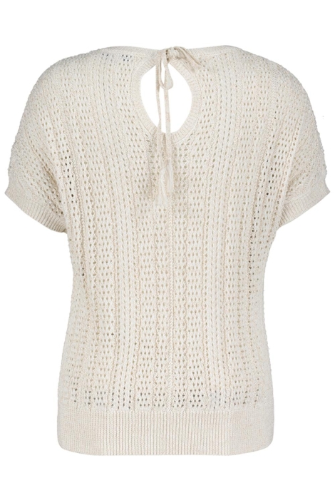 Red Button beige dames t-shirt | Achteraanzicht