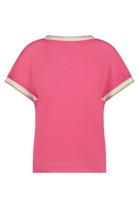 Red Button roze dames t-shirt | Achteraanzicht