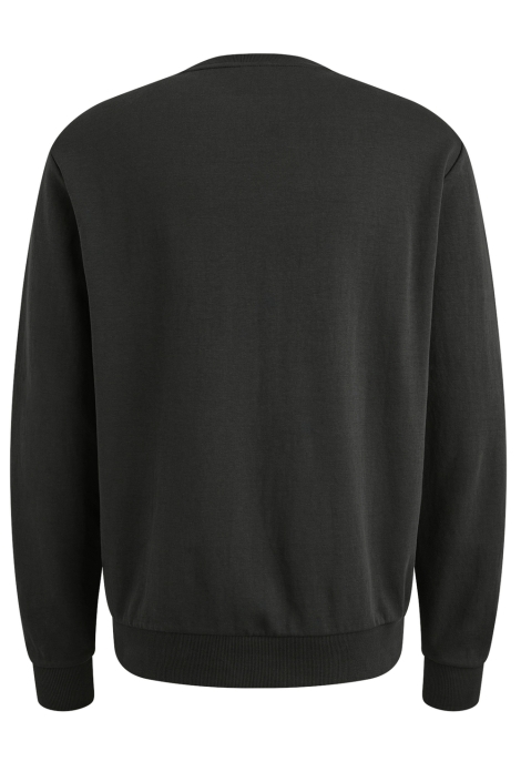 PME legend blauwe heren sweater | Achteraanzicht